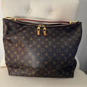 AUTHENTIC Louis Vuitton Sully MM Monogram
